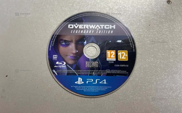 PS4. overwatch