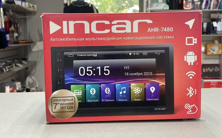 Автомагнитола  Incar AHR-7480 BT