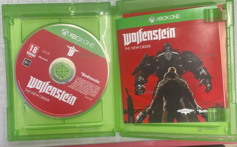 Xbox One S диск Wolfenstein