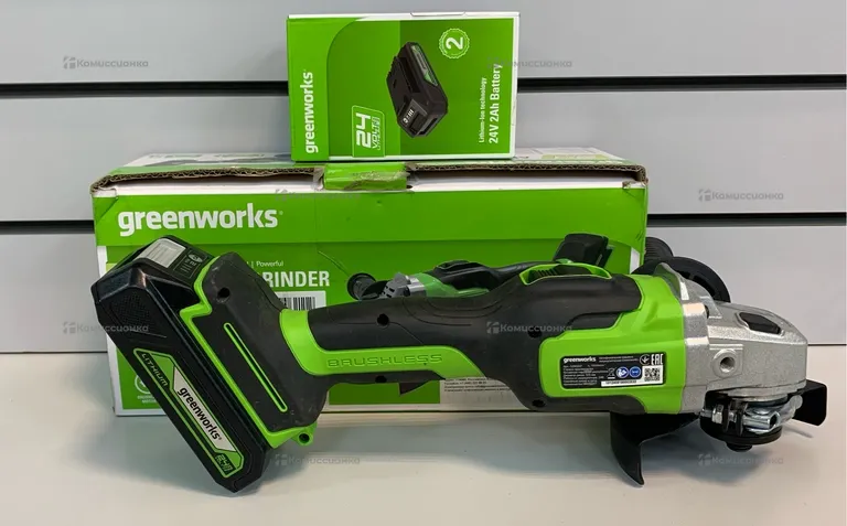Ушм 125 Greemworks GD24AG