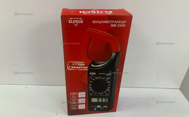 мультиметр клещи Elitech MM250K