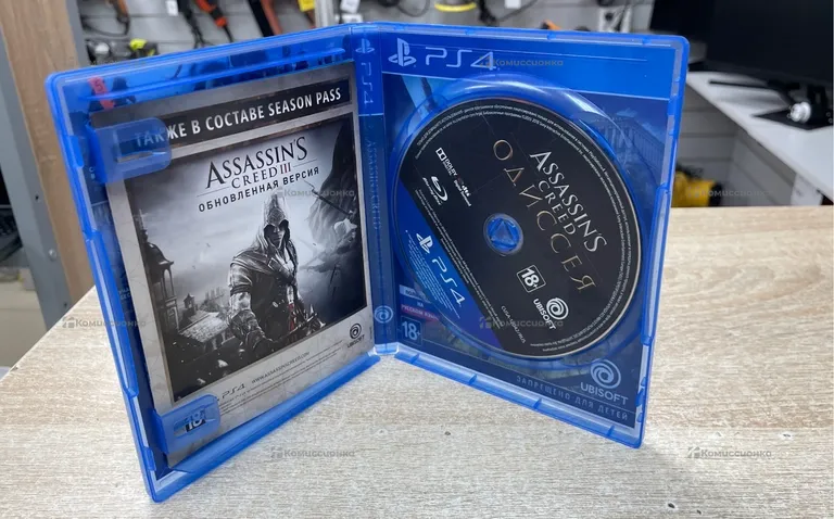PS4. PS4 диск Assasin Creed Odessey