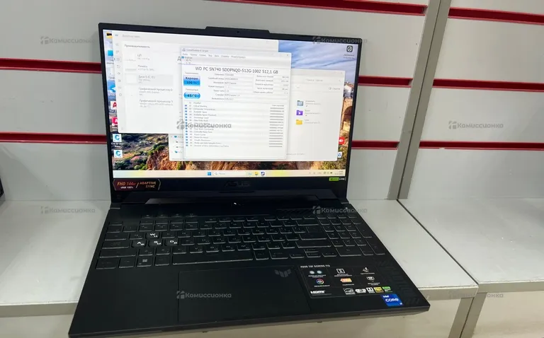 Ноутбук  ASUS fx507vi