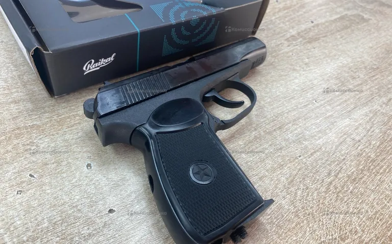 Пистолет пневматический makarov MP-654k(чёрная ру