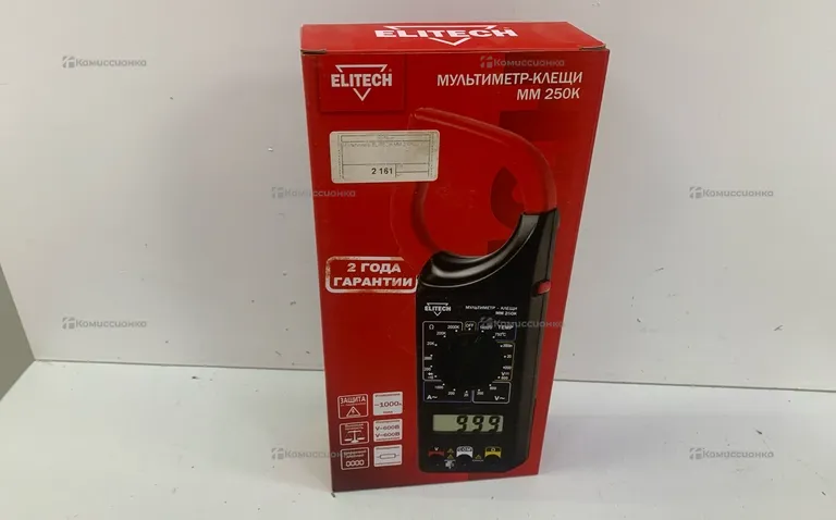 мультиметр клещи Elitech MM250K
