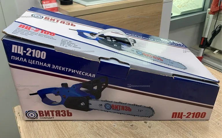 Электрическая пила цепная Витязь ПЦ-2100