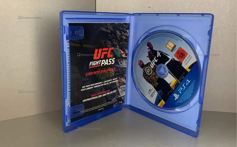 PS4. диск ufc4
