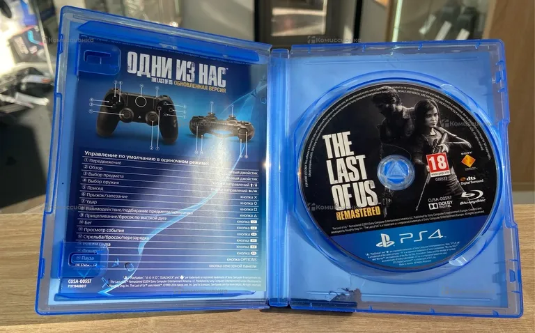 PS4. Диск PS4 Одни из нас