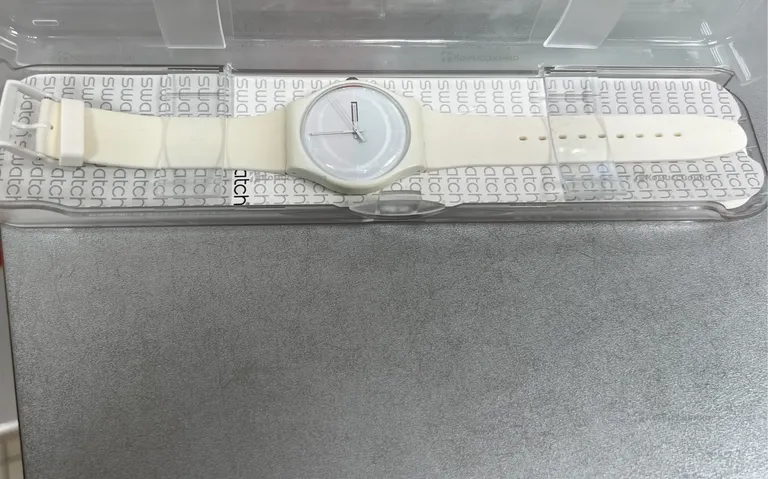 Swatch Унисекс Часы New Gent White Rebel SUOW701