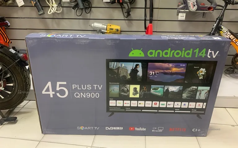 Телевизор Smart TV 45Plus QN900