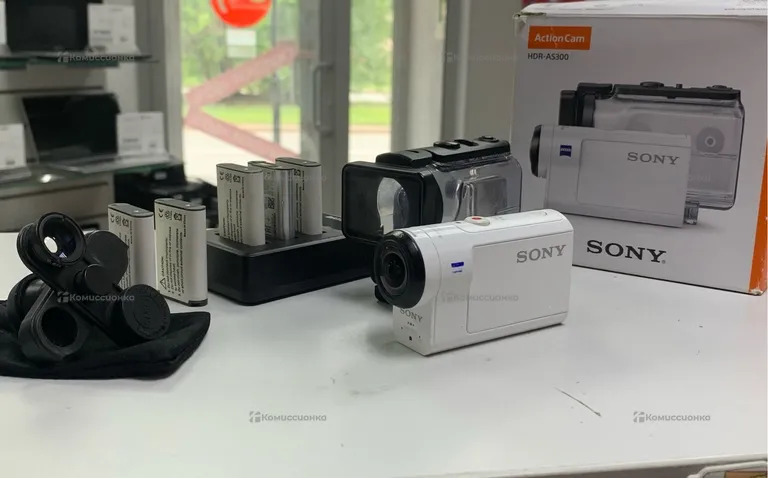 Sony hdr-as300 + стабилизатор