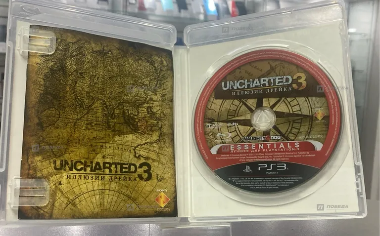 Диск для PS3 Uncharted 3