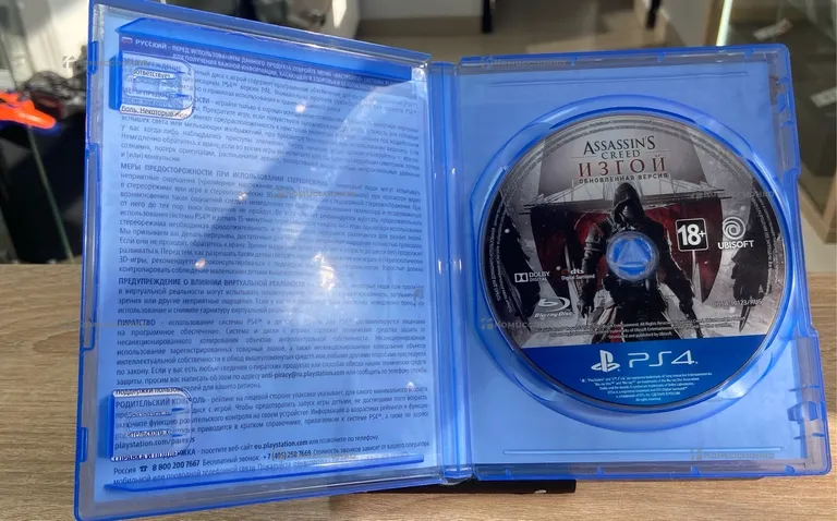 PS4. Диск PS4 Assassin’s Creed Изгой