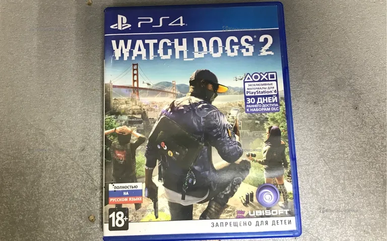 PS4. диск watch dogs 2