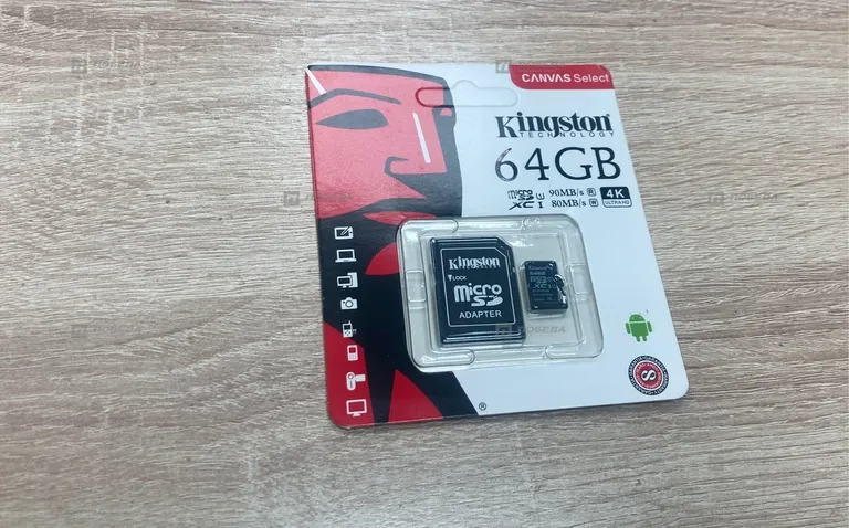 Micro USB Kingston 64 gb