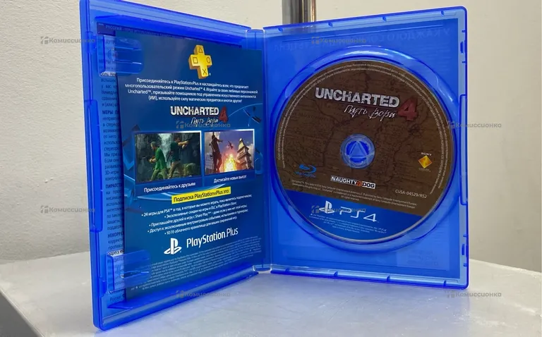 Sony PS4 Диск Uncharted 4
