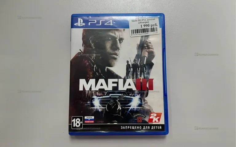 PS4. MAFIA 3