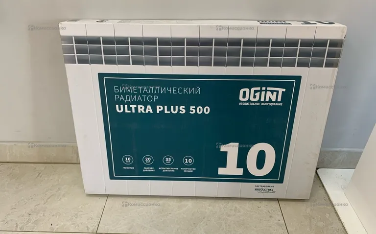 Радиатор OGint 500 10 секций.