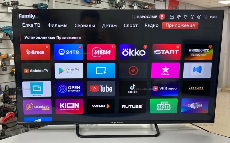 Телевизор topdevice TDTV40BS04F