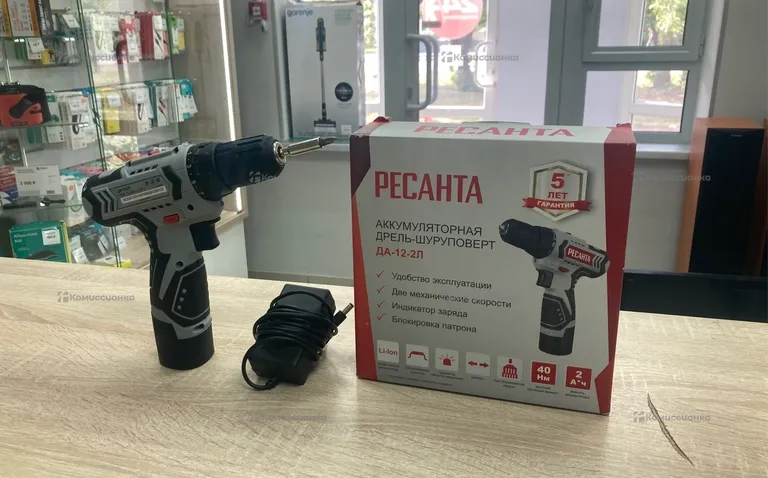 шуруповёрт ресанта да-12-2лк