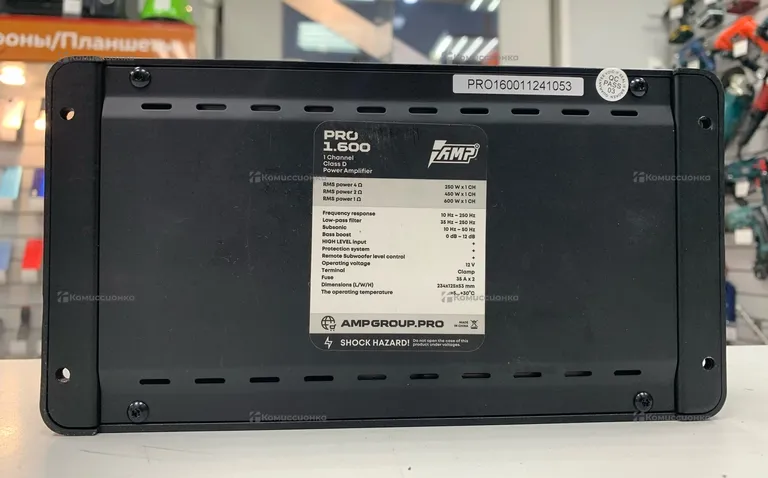 Усилитель Amp PRO 1.600