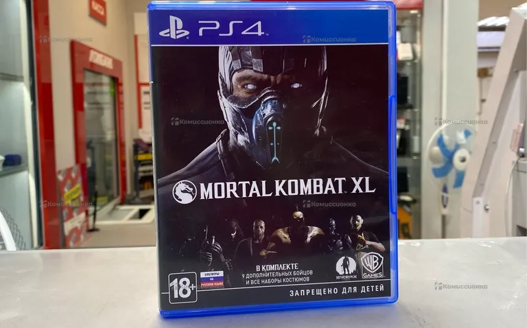 PS4. Диск Mortal Kombat XL