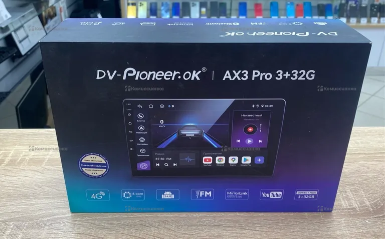 Автомагнитола Pioneer.ok ax3 pro