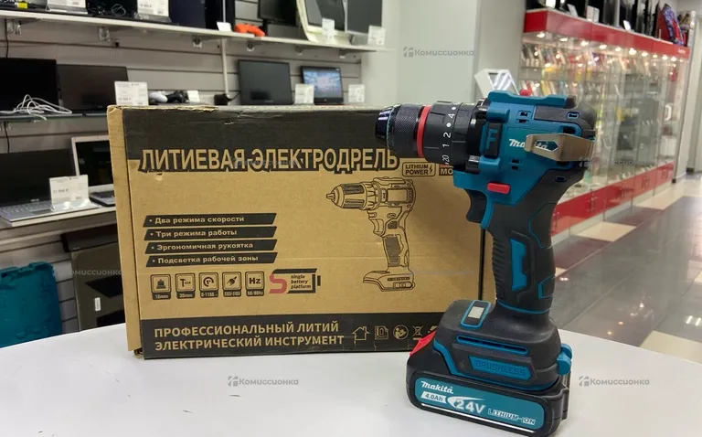 Аккумуляторная дрель-шуруповерт Makita cordless dr