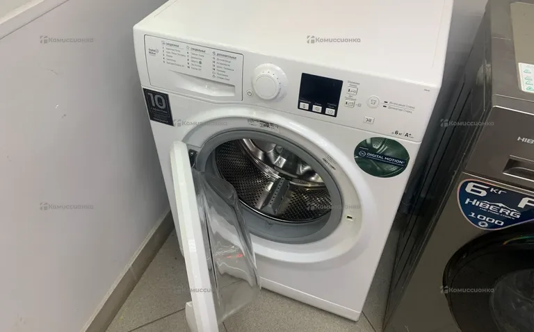 Стиральная машина  hotpoint ariston rsm 6 кг 1000
