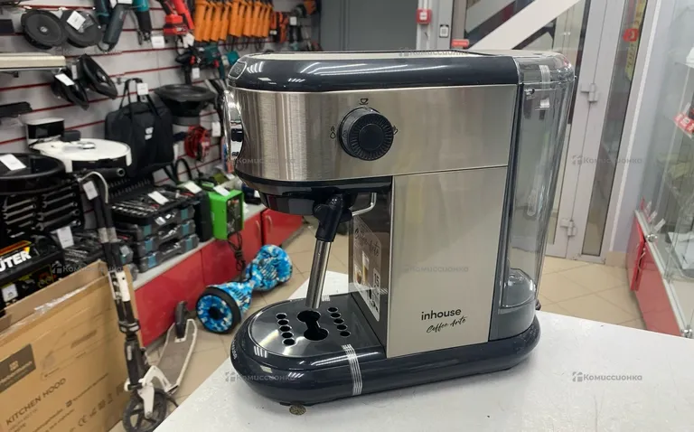 Кофеварка рожковая inhouse ICM1507