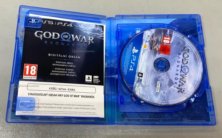 Диск Sony PS4 God of War Ragnarok