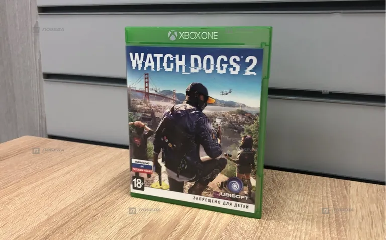 Xbox диск Watch Dogs 2