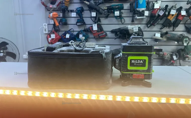 Лазерный уровень Hilda 4D Laser Level Green