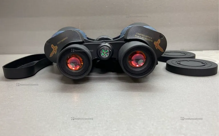 Бинокль с компасом Coated optics