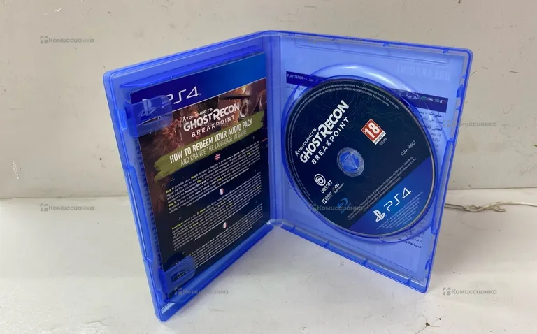 PS4. Диск Tom Clancys GHOST RECON BREAKPOINT