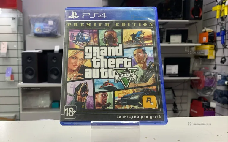 Sony PlayStation  Диск PS4 GTA5