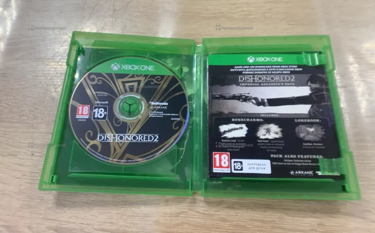 Xbox Диск Dishonored 2