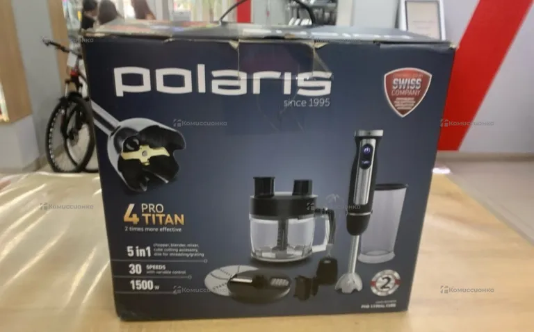 Погружной блендер Polaris PHB 1590AL Cube