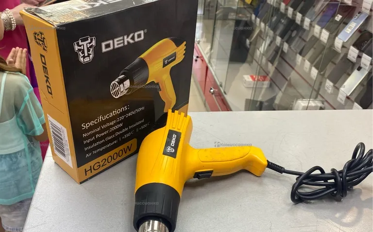 Строительный фен DEKO HG2000W