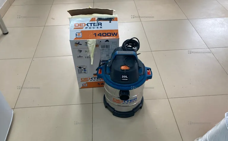 Пылесос  dexter power 1400w 20l