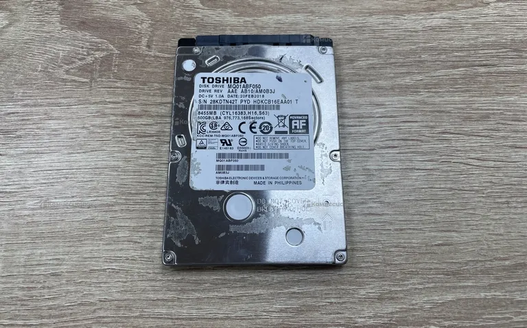 Жесткий диск  Toshiba 500Gb