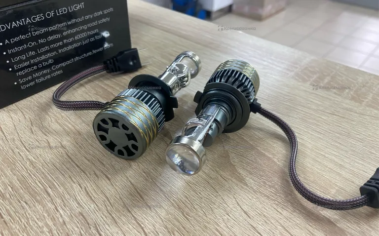 Лампочки H7 LED с линзой