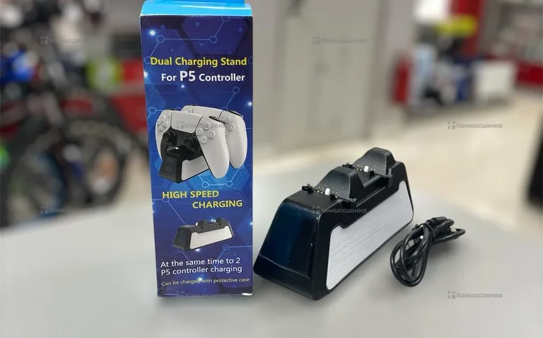 зарядная станция с подсветкой Playstation 5