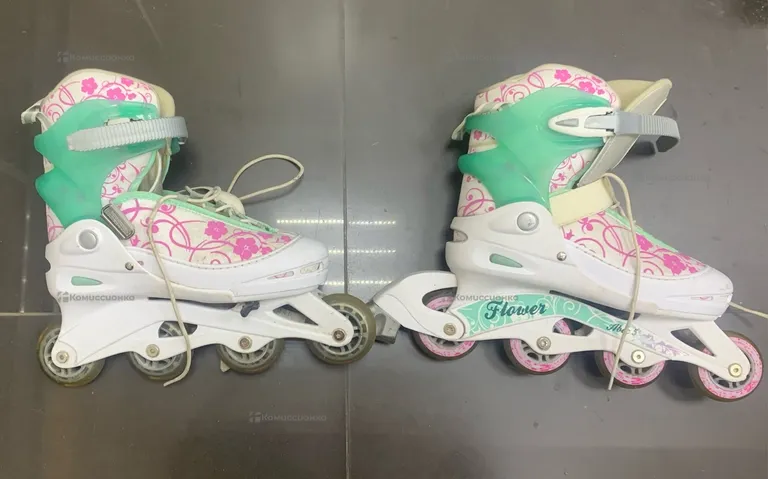 Коньки  Abec 5 Flower