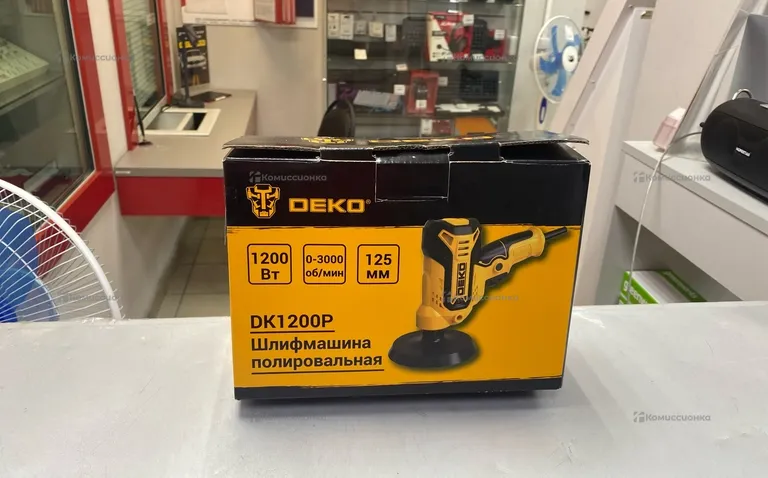 Шлифмашина полировальная Deko DK1200P