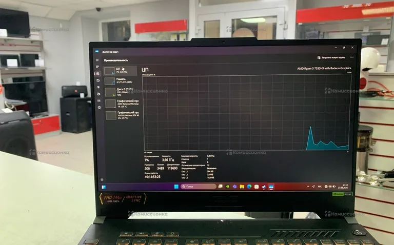 Ноутбук ASU’s Tuf Gaming A15 RTX 4060