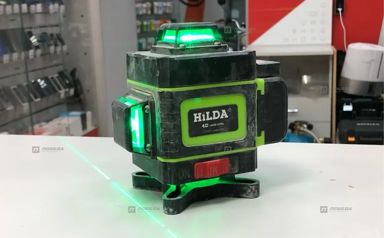 Лазерный уровень Hilda 4D laser level