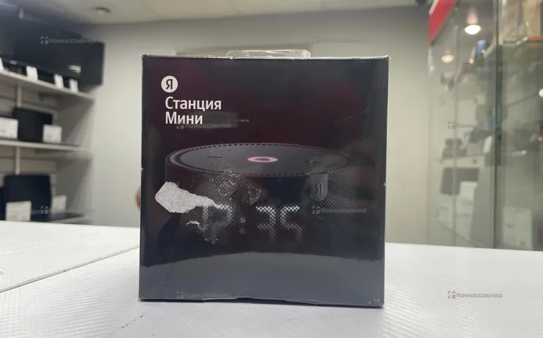 Колонка  Яндекс Станция Мини с Часами