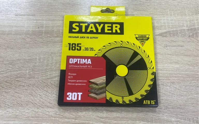 Диск пильный по дереву stayer (новый)