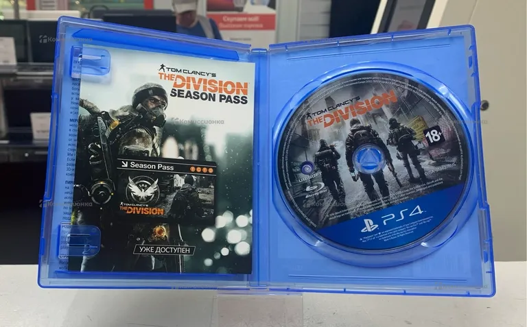 PS4. диск Tom Clancys the Division .